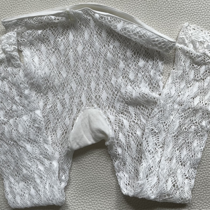 Käytetyt paljastavat pitsilegginsit. Koko S.